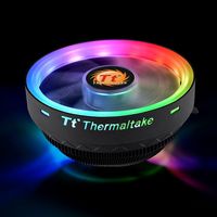 Thermaltake UX100 ARGB Lighting Processor Koeler 12 cm Zwart - thumbnail