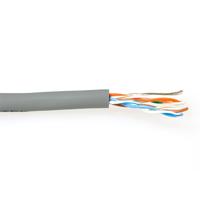 F/UTP kabel CAT5e op rol 100 meter grijs