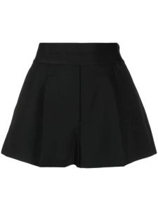 Alexander Wang pleated wool tailored shorts - Noir