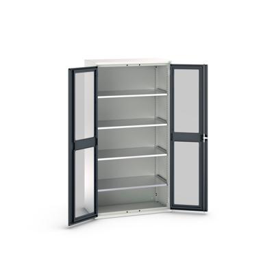 Bott Verso Systeemkast | 1050x550x2000mm | 4 Legborden | 2 Raamdeuren | RAL 7016 - 16926277.19