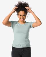 HEMA Dames Basis T-shirt Grijs (grijs)