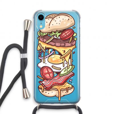 Diet Coke Please: iPhone XR Transparant Hoesje met koord