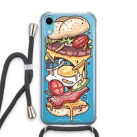 Diet Coke Please: iPhone XR Transparant Hoesje met koord