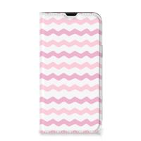iPhone 13 | Hoesje met Magneet | Waves Roze