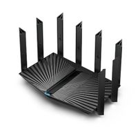 TP-Link ARCHER-AX80 bedrade router 2.5 Gigabit Ethernet, Gigabit Ethernet Zwart - thumbnail