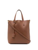 Saint Laurent sac cabas Toy en cuir - Marron - thumbnail