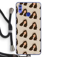 Bonjour mon amour: Honor Note 10 Transparant Hoesje met koord