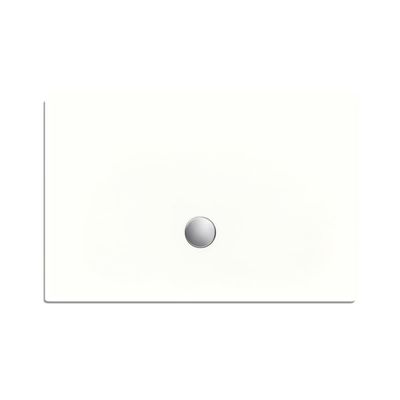 Xenz Flat douchevloer 100x80x4cm rechthoek Acryl Edelweiss 6908-03
