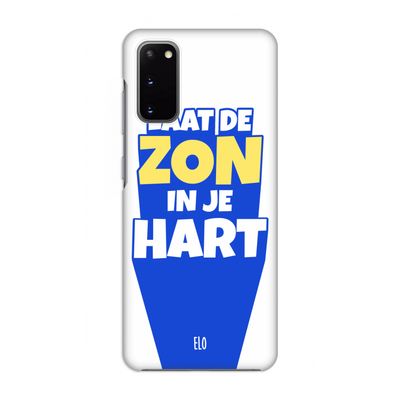 Laat de zon in je hart: Volledig geprint Samsung Galaxy S20 Hoesje