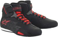 ALPINESTARS Sektor Shoes, Motorschoenen, Zwart-Helder Rood
