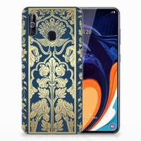 Samsung Galaxy A60 | TPU Case | Beige Flowers