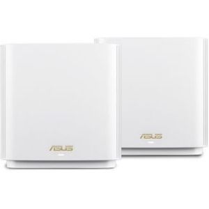 ASUS ZenWiFi AX (XT8) draadloze router Gigabit Ethernet Tri-band (2.4 GHz / 5 GHz / 5 GHz) Wit