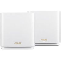 ASUS ZenWiFi AX (XT8) draadloze router Gigabit Ethernet Tri-band (2.4 GHz / 5 GHz / 5 GHz) Wit - thumbnail