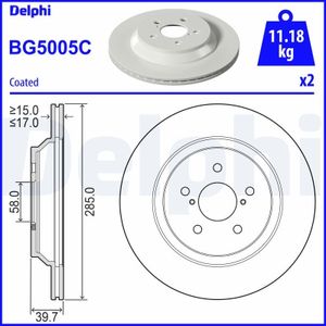 Remschijf BG5005C