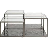 Kare Design Orion salontafel - graphite - Set van 4 Kare Design Orion salontafel - graphite - Set van 4