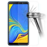 Samsung Galaxy A7 (2018) Screenprotector van gehard glas - 9H - Doorzichtig - thumbnail