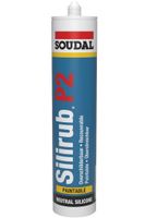 Soudal Silirub P2 | Beglazingskit | Grijs Ral 7004 | 300 ml - 116361