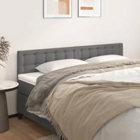 Hoofdborden 2 st 90x5x78/88 cm kunstleer grijs - thumbnail