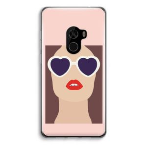 Red lips: Xiaomi Mi Mix 2 Transparant Hoesje