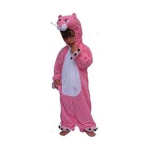 Roze panter kinder kostuums dierenpak 128  -