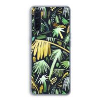 Tropical Palms Dark: Oppo A91 Transparant Hoesje