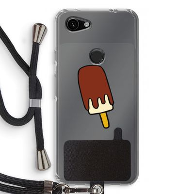 Frisco: Pixel 3a Transparant Hoesje met koord