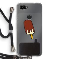 Frisco: Pixel 3a Transparant Hoesje met koord