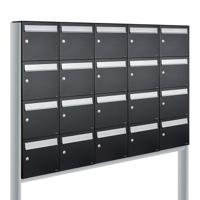 Allux Flow Set 5-Breed, 4-Hoog Op Statief Zwart - 40040070_5x4s