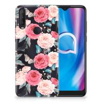 Alcatel 1S (2020) | TPU Case | Butterfly Roses