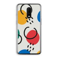 Illustratieve pop 3: OnePlus 7 Transparant Hoesje