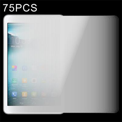 75 stuks 8 inch universele 0.4mm 9H oppervlakte hardheid getemperd glas Screen Protector