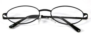 Melleson Leesbril +2.50 Universeel Zwart Metaal