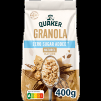 Quaker Zero Sugar Added Granola Naturel 400 gr bij Jumbo