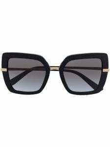 Dolce & Gabbana Eyewear lunettes de soleil à monture carrée - Noir