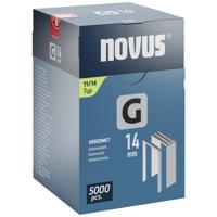 Novus Tools 042-0769 Nieten met plat draad Type 11 5000 stuk(s) Afm. (l x b x h) 14 x 10.6 x 14 mm - thumbnail