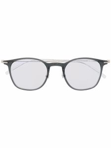 Montblanc lunettes de vue à monture rectangulaire - Argent
