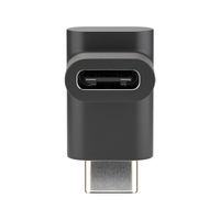 Goobay USB 3.2 GEN 1 (USB 3.0) Adapter - USB-C (F) naar USB-C (M) 90° - 5Gbit/s - USB adapter haaks Goobay USB 3.2 GEN 1 (USB 3.0) Adapter - USB-C (F) naar USB-C (M) 90° - 5Gbit/s - USB adapter haaks