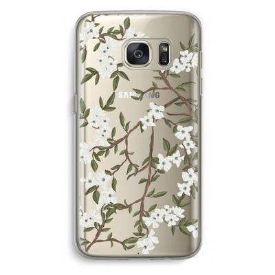 Blossoming spring: Samsung Galaxy S7 Transparant Hoesje