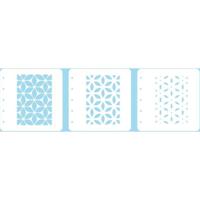 Nellie's Choice • layered combistencil set orchid 3stuks