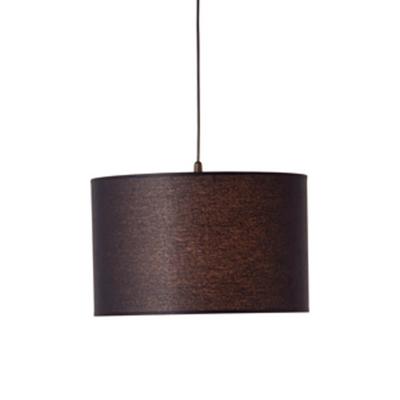 Brilliant Stoffen hanglampEsher Ø 38cm zwart - 99652/06