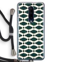 Moroccan tiles: OnePlus 7 Pro Transparant Hoesje met koord