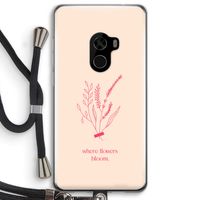 Where flowers bloom: Xiaomi Mi Mix 2 Transparant Hoesje met koord