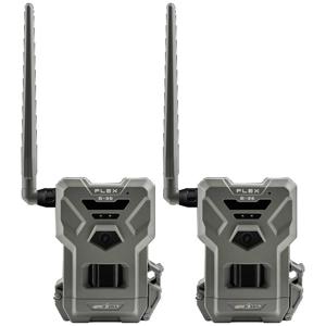 Spypoint FLEX E-36 Twin Pack Wildcamera 36 Mpix GPS geotag-functie Olijf-grijs