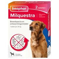 Beaphar Beaphar Milquestra hond 5 - 50kg (2 tab)