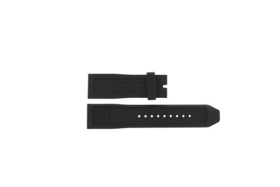 Horlogeband Zodiac ZO8516 / ZO8555 Rubber Zwart 24mm
