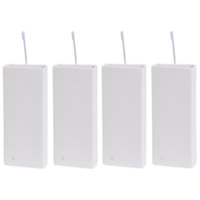 Waterverdamper radiator - 4x - wit - 20 cm - dolomiet - luchtbevochtiger
