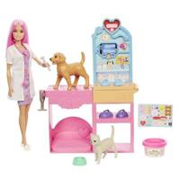 Barbie - Barbie Dierenkliniek Speelset - Pop en Accessoires - Barbie - JFX93