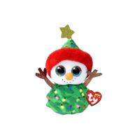 Ty Beanie boo&apos;s christmas snowman garland, 15cm - thumbnail