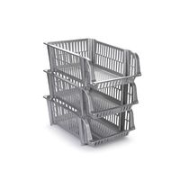 1x opbergmand stapelbaar - 20 liter - kunststof - thumbnail