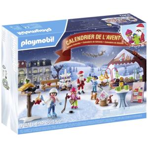 Playmobil 71472 Adventskalender uitstapje naar de kerstmarkt